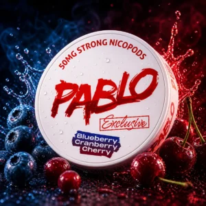 Pablo Blueberry Cranberry Cherry | Snus Türkiye | Snus İstanbul