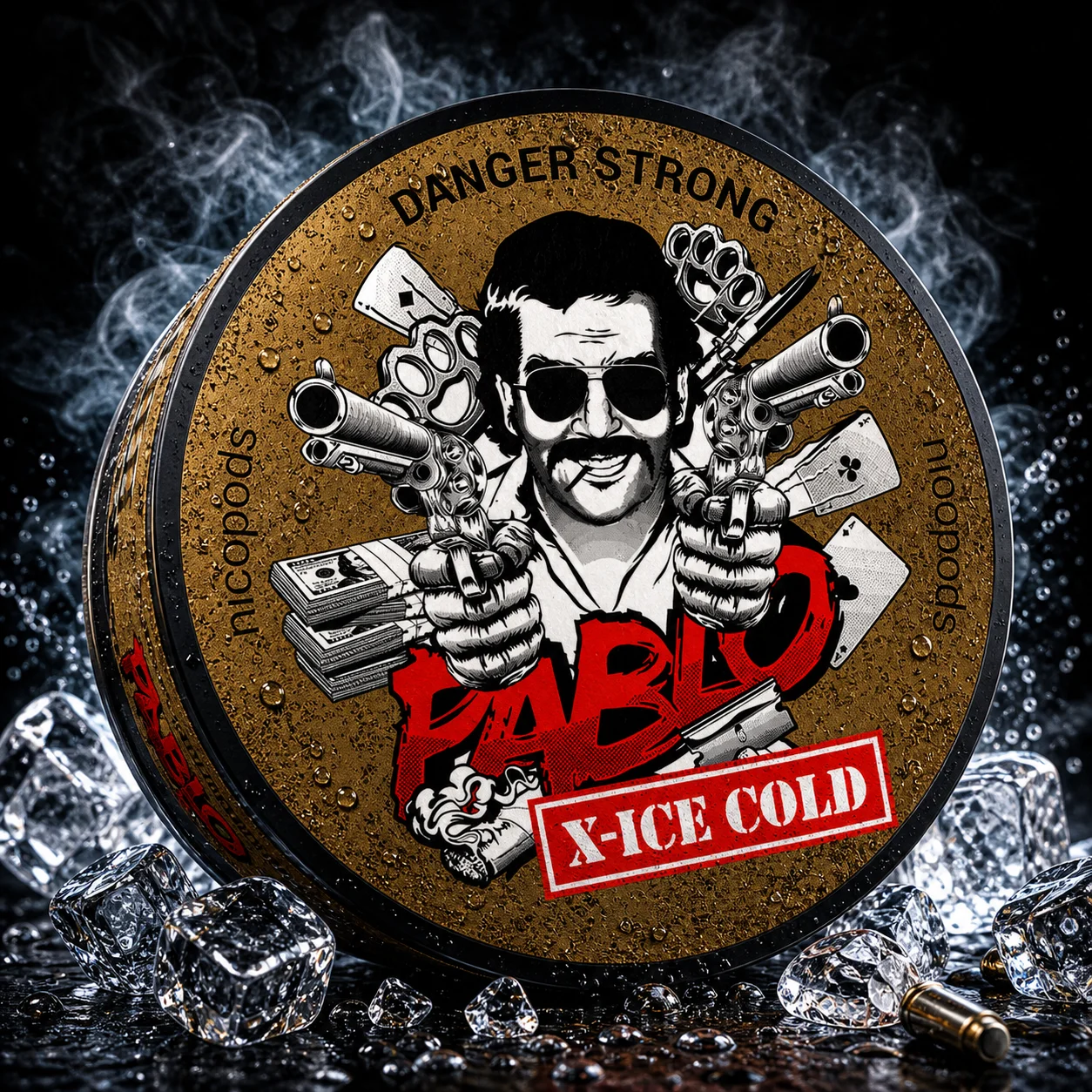 Pablo Ice Cold Danger Strong | Snus Türkiye | Snus İstanbul