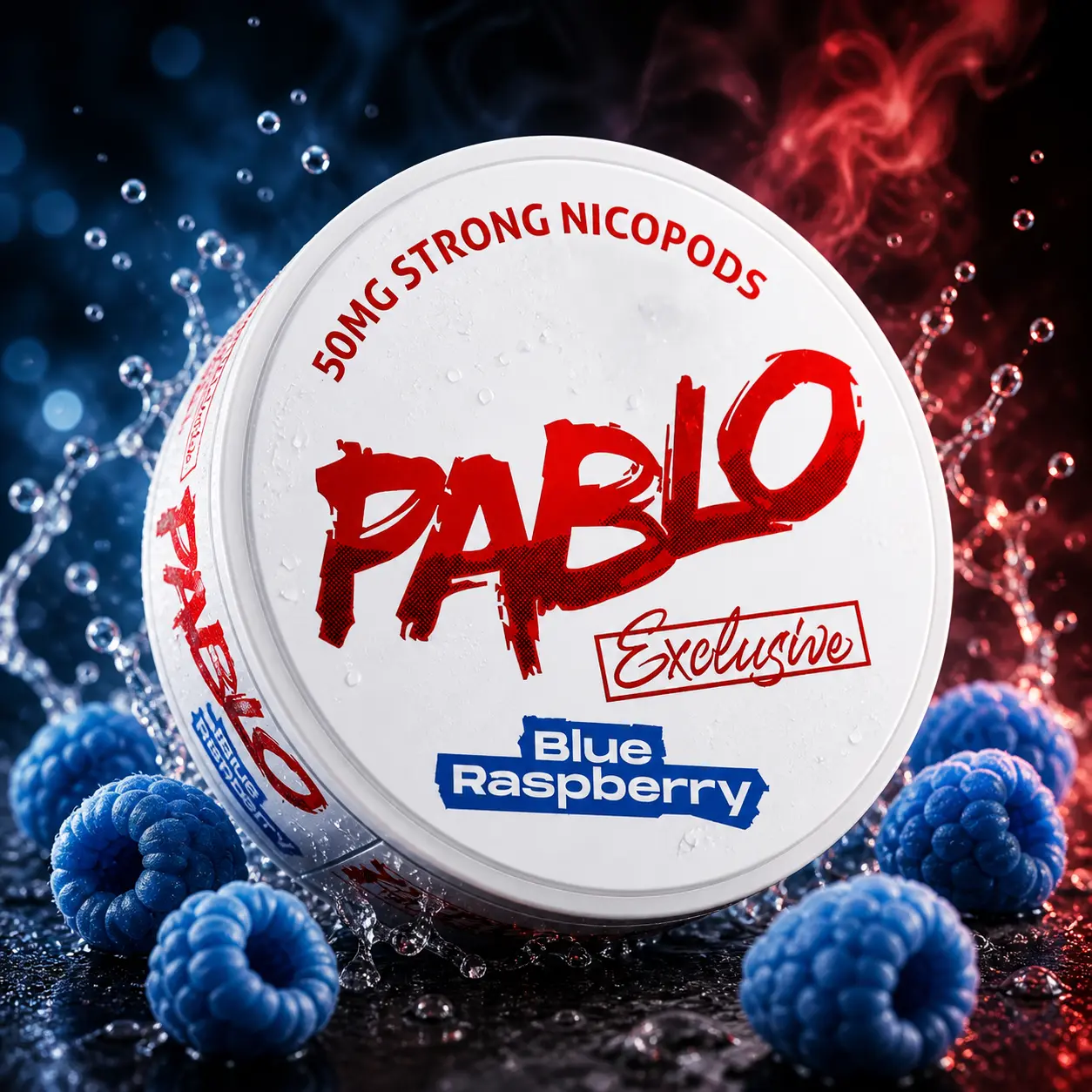 Pablo Exclusive Blue Raspberry | Snus Türkiye | Snus İstanbul