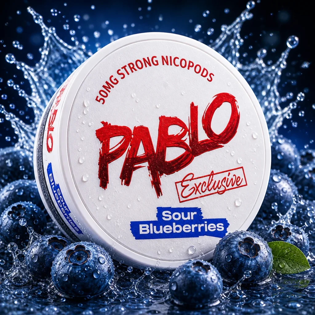 Pablo Sour Blueberries | Snus Türkiye | Snus İstanbul