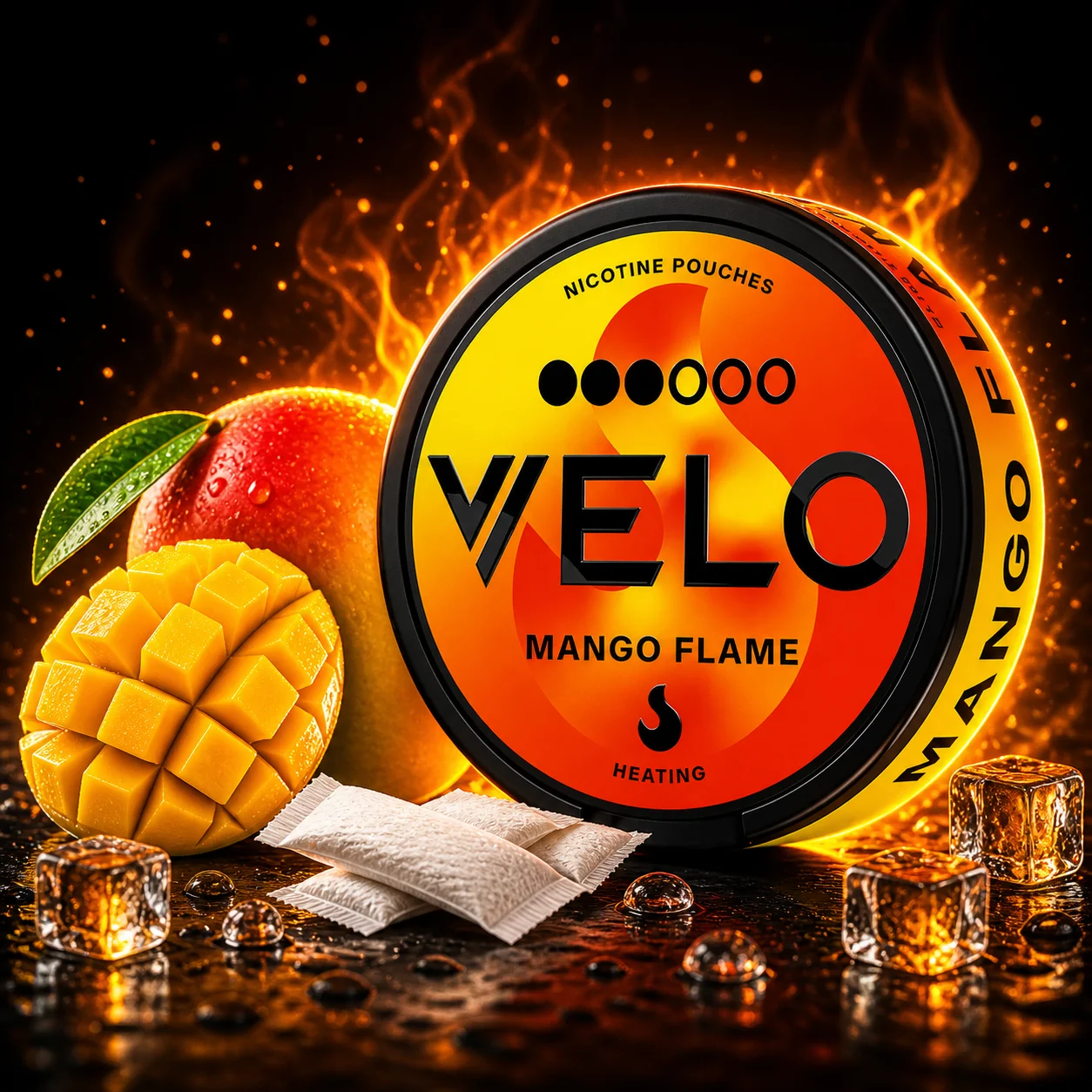 Velo Mango Flame | Snus Türkiye | Snus İstanbul