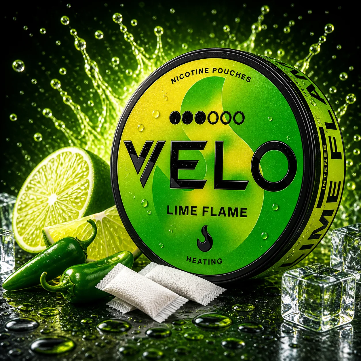 Velo Lime Flame | Snus Türkiye | Snus İstanbul