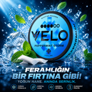 Velo Peppermint Storm | Snus Türkiye | Snus İstanbul